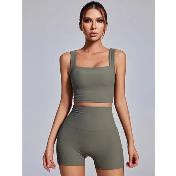Hollow Back Yoga Set - Image 12