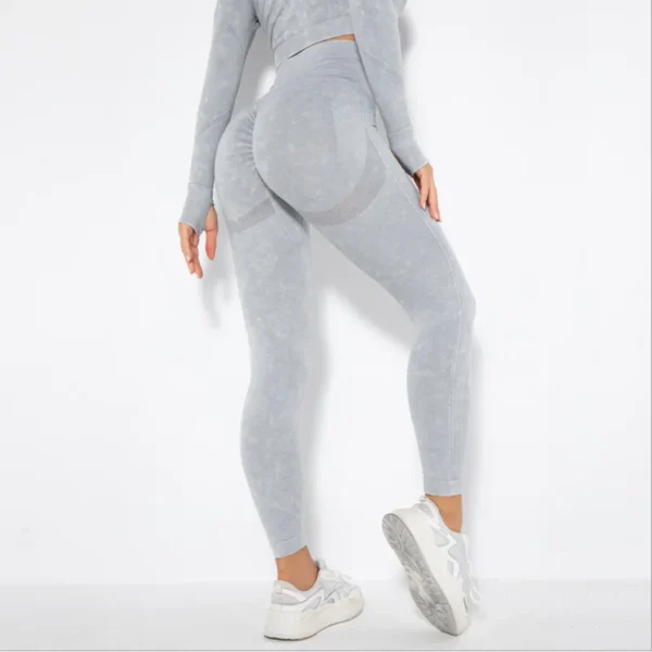 Washed Yoga Leggings - Image 10